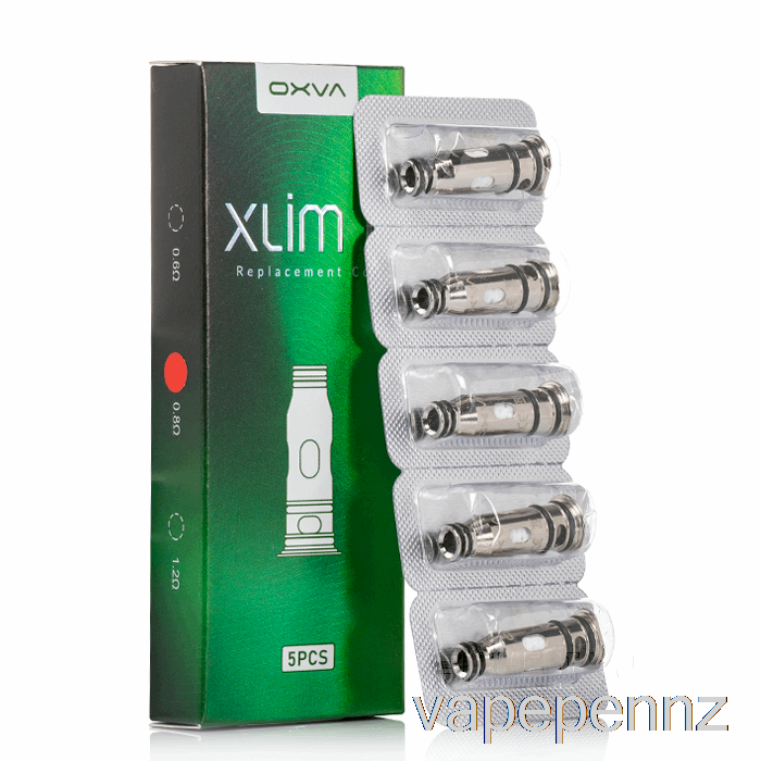 OXVA XLIM C Replacement Coils 0.8ohm XLIM C Coils VAPE NZ